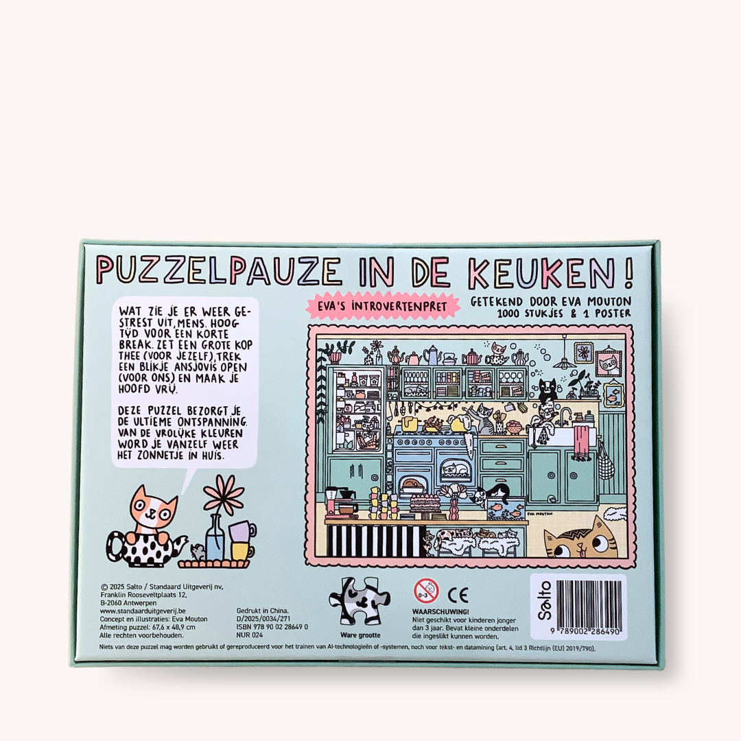 Puzzelpauze in de keuken