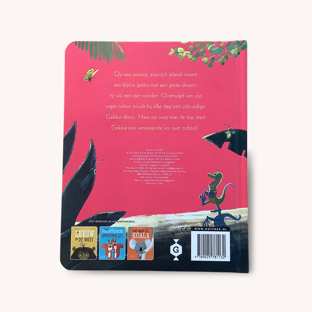 Kartonboek Gekkie de gekko