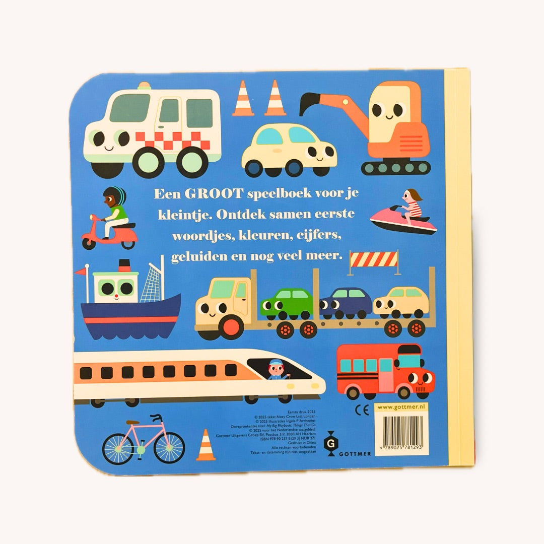 Mijn grote speelboek voertuigen