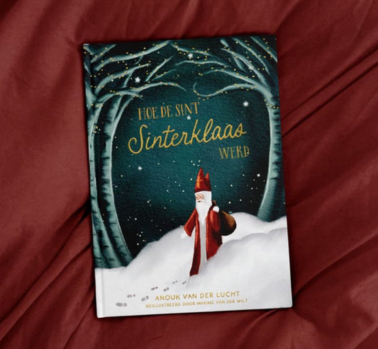 Sinterklaas boek dat de waarheid vertelt zodat je niet hoeft te liegen tegen je kind.