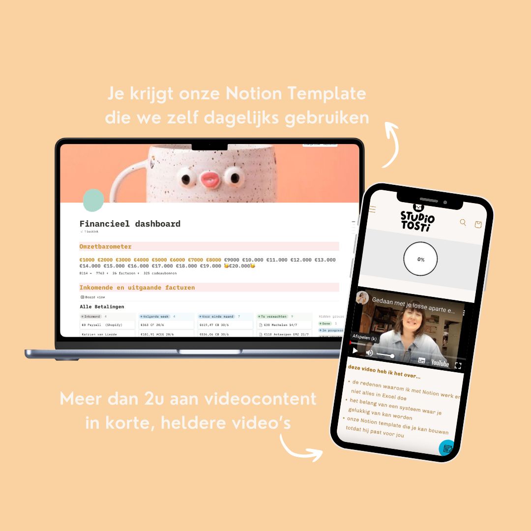 Videocursus 'Hoe maak ik een inkoopplanning?' (Te bekijken in Notion!✨)