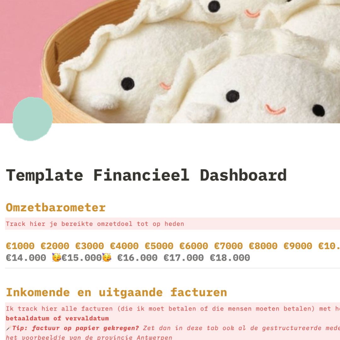 Videocursus 'Hoe maak ik een inkoopplanning?' (Te bekijken in Notion!✨)